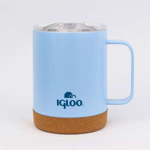 Igloo Cork Mug 350ml - buzul mavi