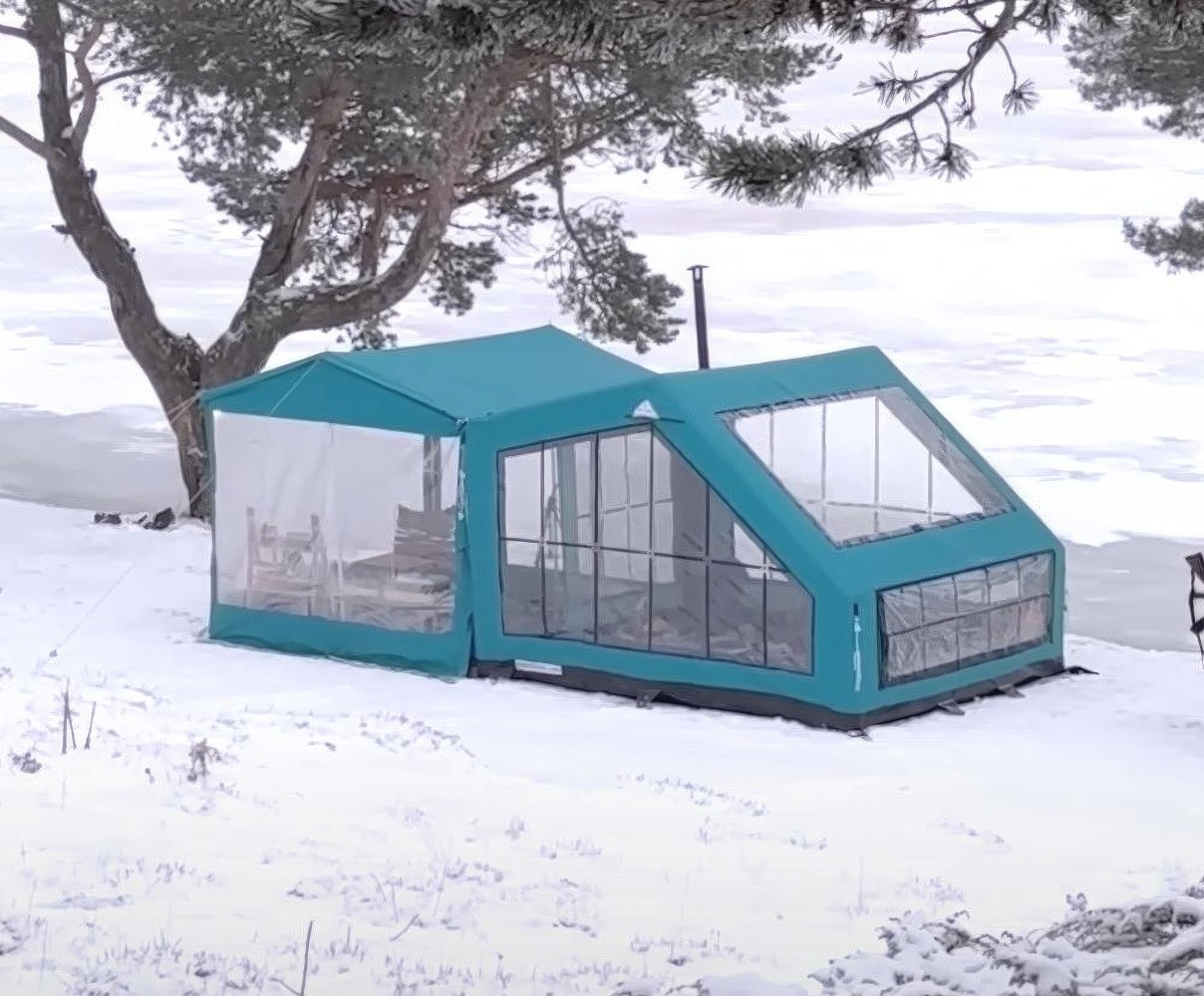 Winter Garden Air Tent