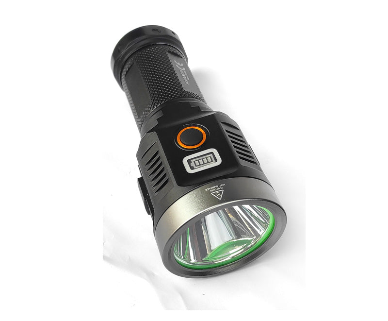 Powerdex Waterproof 40 Watt 4000 Lumen Super Powerful LED Professional Rechargeable Flashlight