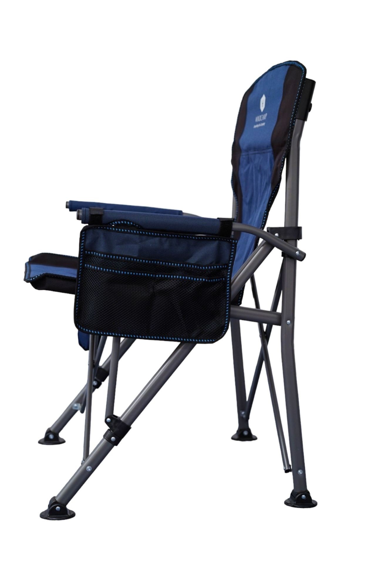 Windcamp Katlanır Kamp Sandalyesi Lux - Mavi