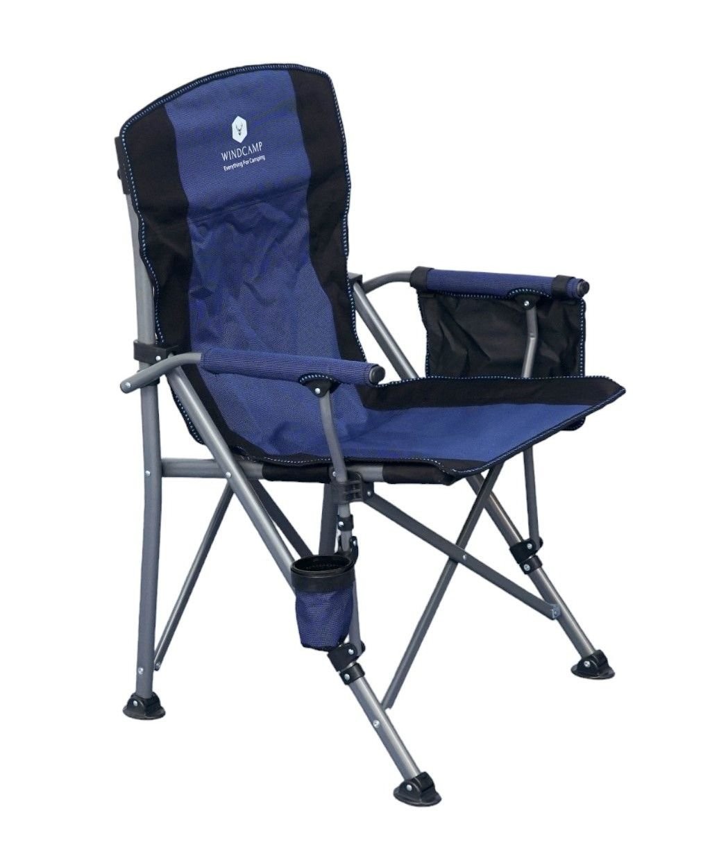 Windcamp Katlanır Kamp Sandalyesi Lux - Mavi
