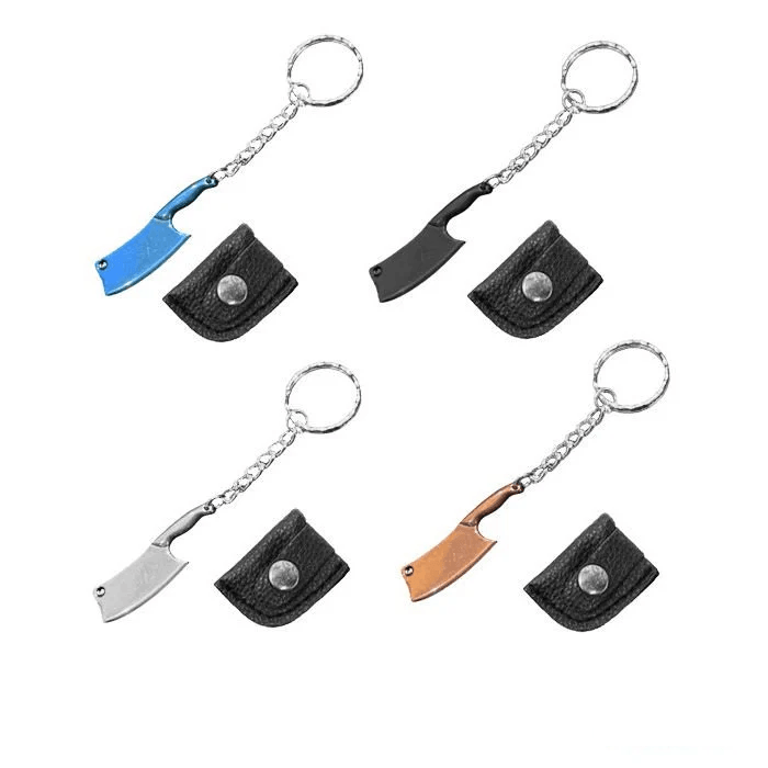 Sterling Mini Bıçak Anahtarlık 4 Renk - Gümüş