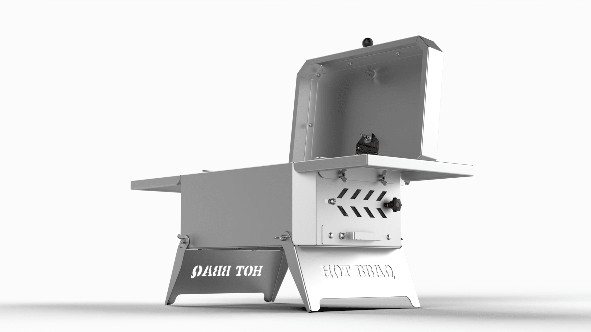Hot Bbaq Hot Bag Inox Taşınabilir Mangal Portatif Çanta- 30X20