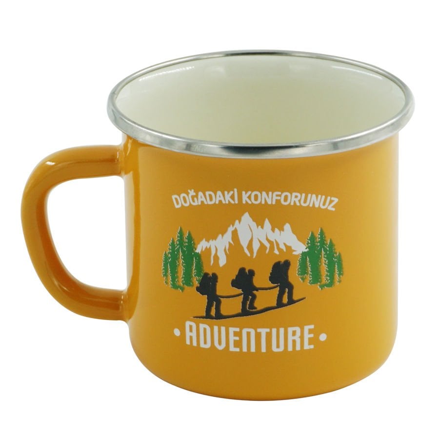 Orcamp Emaye Kupa 330 ml Adventure OUT-1900