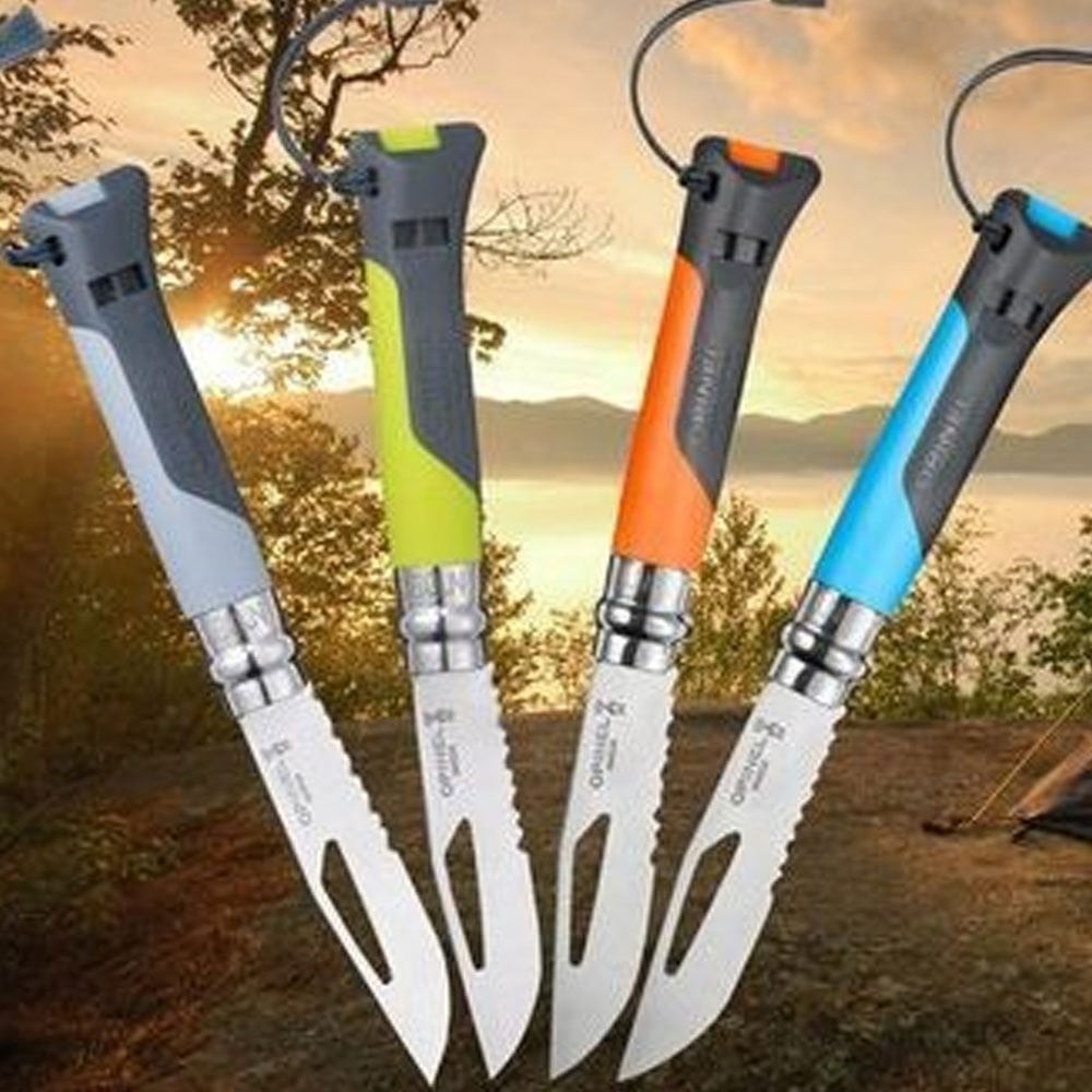 Opinel N°08 Outdoor Yeşil