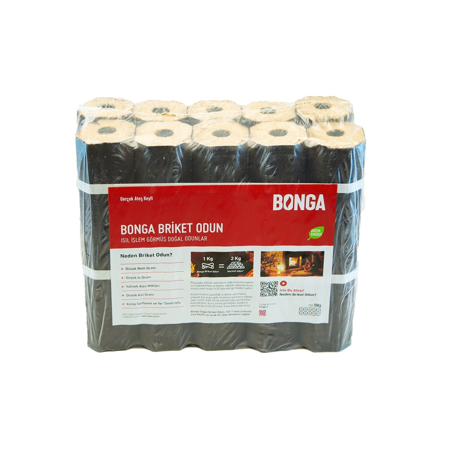 Bonga Briquette Firewood 10 Kg