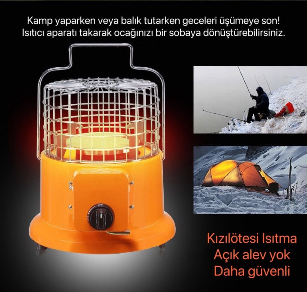 Shufa Glamping Portatif Tüplü Soba