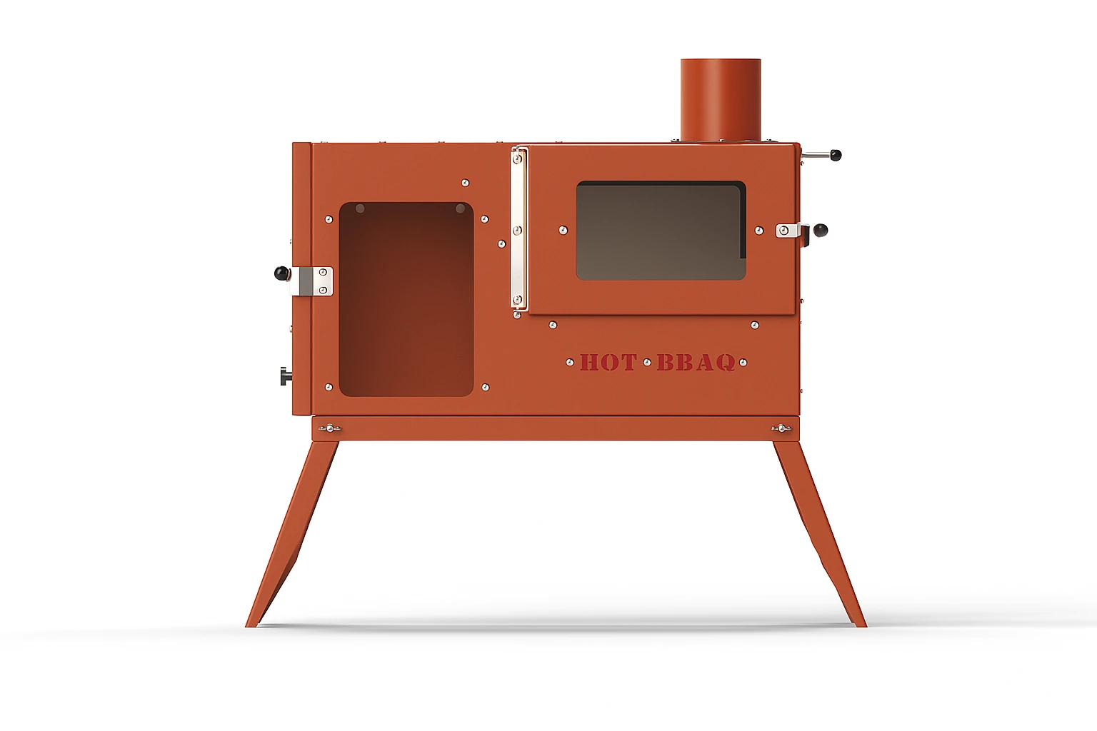 Hot Bbaq Hot Place Camp Kamp Sobası Kuzineli