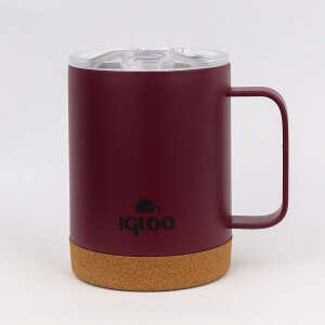 Igloo Cork Mug 350ml - bordo