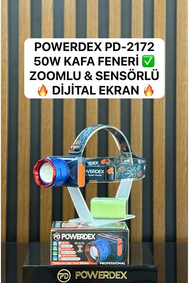 Powerdex Pd 2172 Profesyonel Kafa Lambası