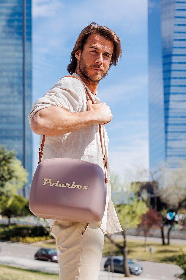 Polarbox Cooler Bag Mauve Gold 6 L
