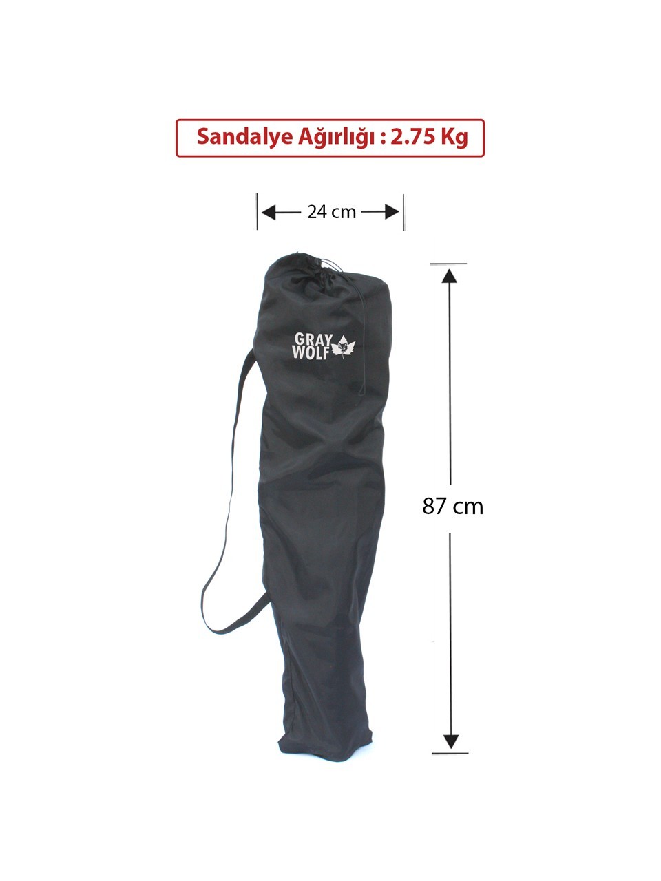 Gray Wolf Sandalye Bardaklı Petli - Yeşil