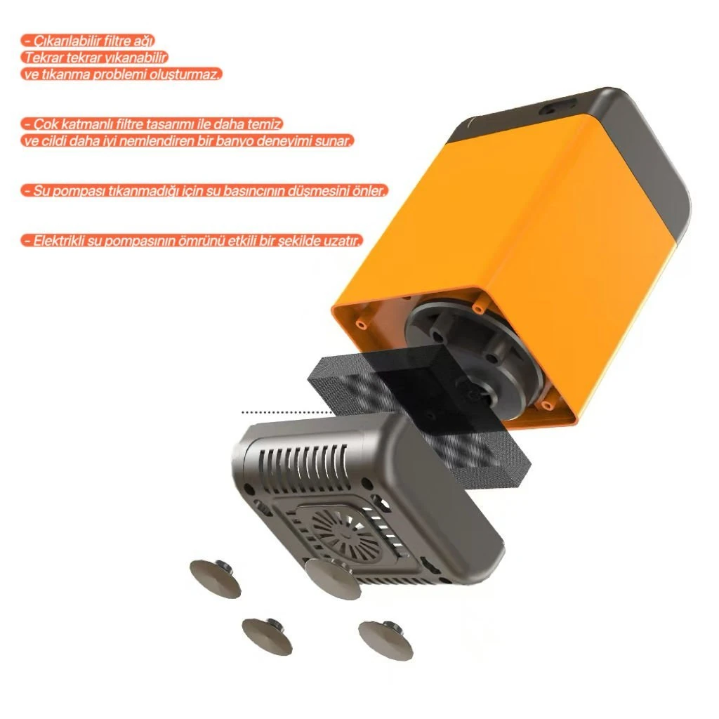 Shufa Rechargeable Portable Camping Shower (Water Pump) Battery Capacity: 7800 mAh