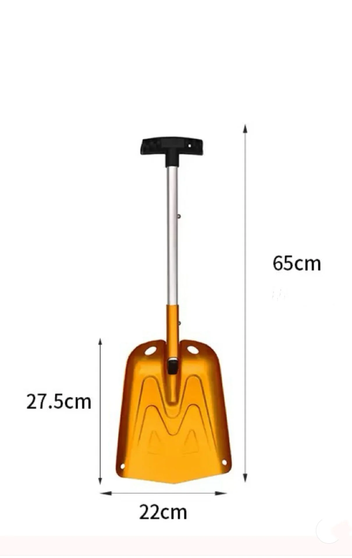 Katlanabilir Uzatılabilir Alüminyum Çok Fonksiyonlu Kar Küreği