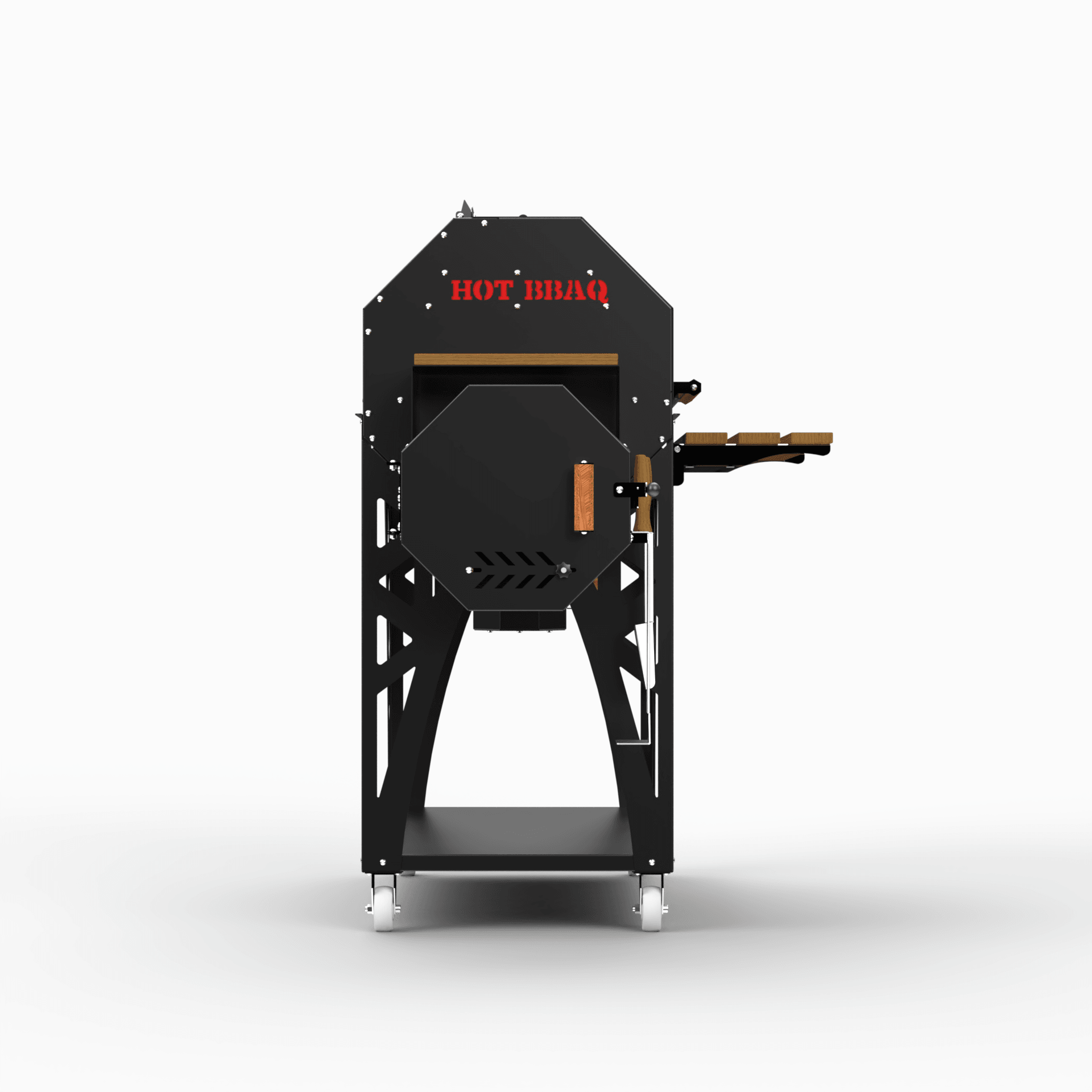 Hot Bbaq Hot Big Quartz Smoker Mangal Barbekü 100X50