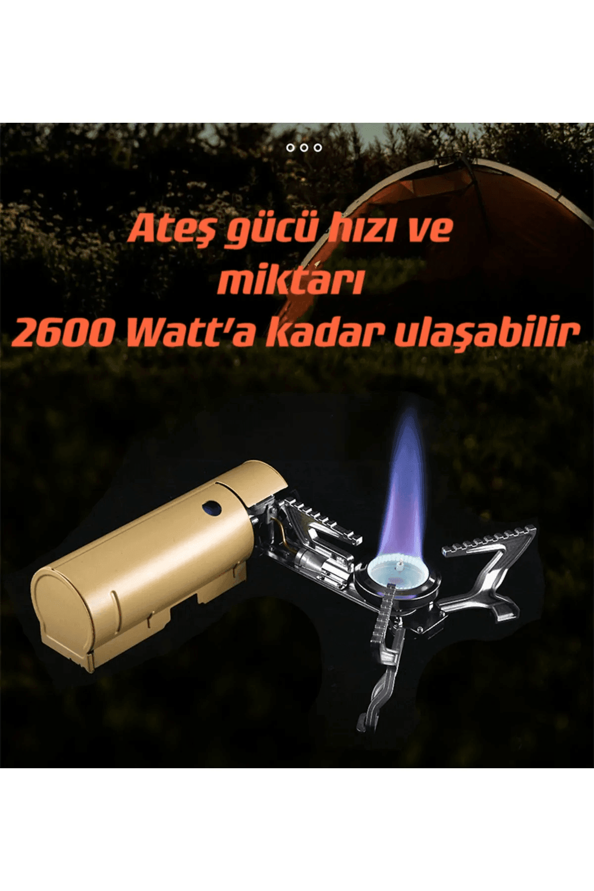 Shufa Katlanabilir Kamp Ocak -Bej