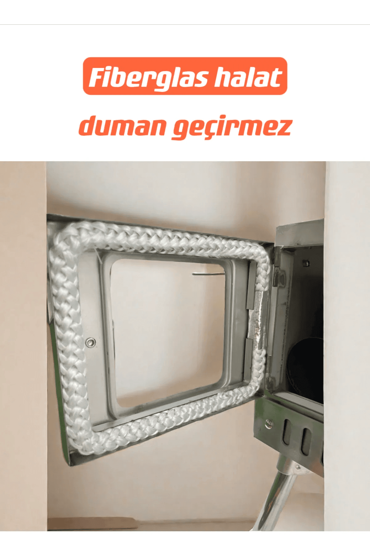 Shufa Katlanır Krom Soba