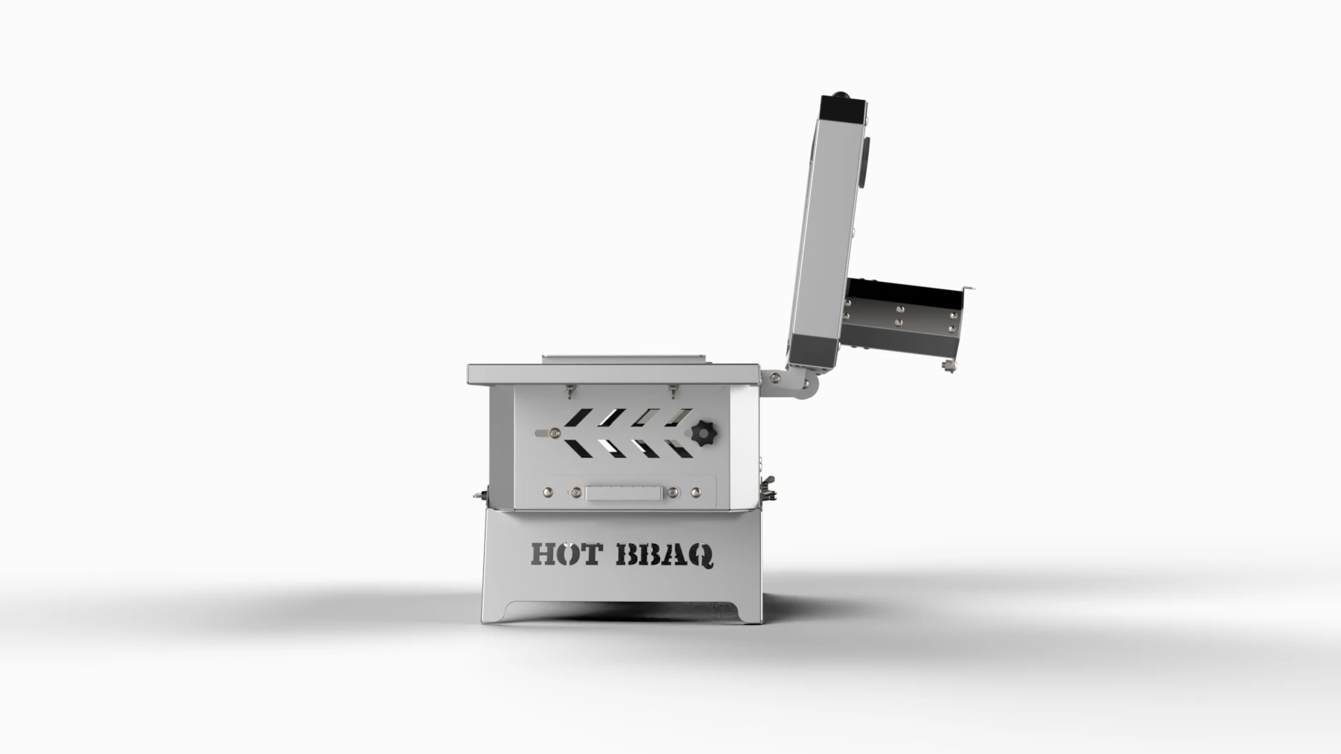 Hot Bbaq Hot Bag Inox Taşınabilir Mangal Portatif Çanta- 39X24