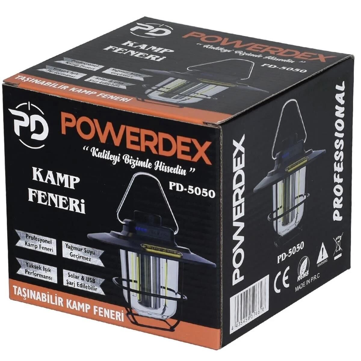 Powerdex Retro Lamp Waterproof USB Rechargeable Tent Camping Lantern