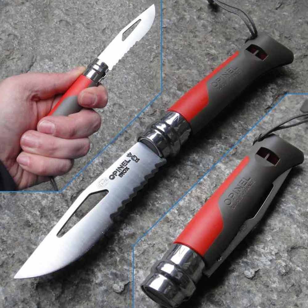 Opinel N°08 Outdoor Kırmızı