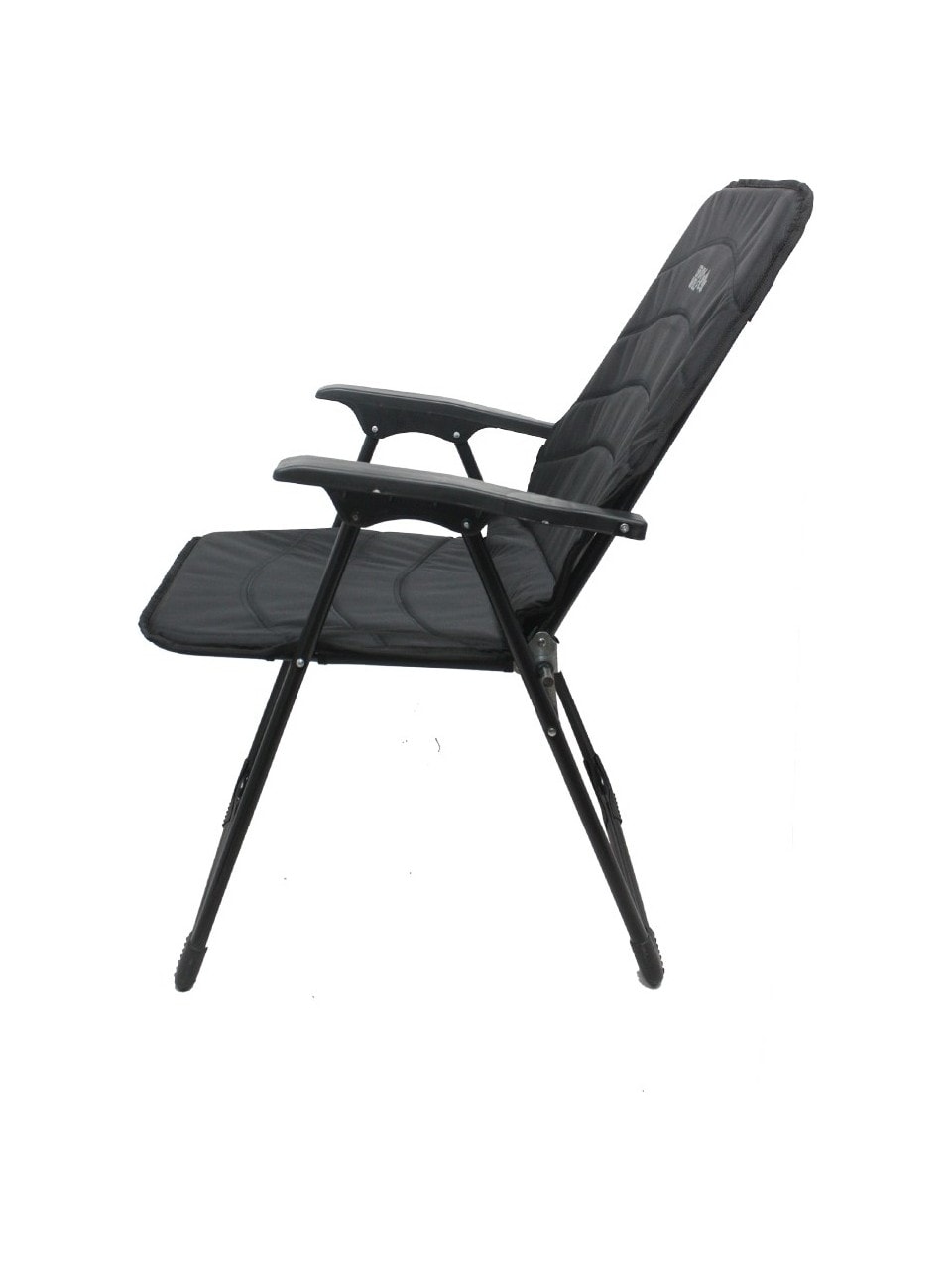 Gray Wolf Chair with Armrest - Black