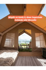 Shufa Galaksi Serisi 17.2 Metrekare Otomatik Şişme Çadır 480*360*230 Cm (Mağaza Görsel Ürünüdür)