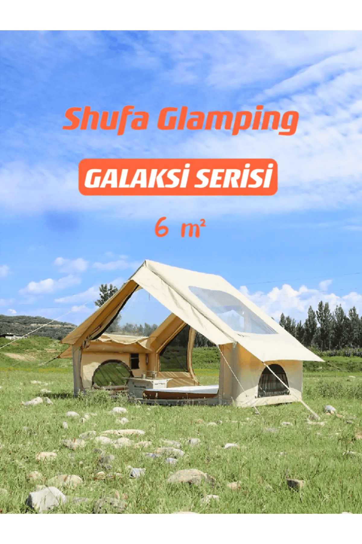 Shufa Galaxy Series 6 Square Meters Automatic Inflatable Tent 300*200*210 Cm