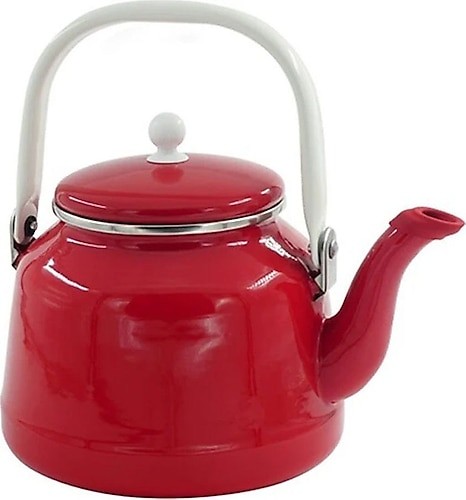 Orcamp Tek Alt Çaydanlık 2.5 L Kırmızı OUT-1551
