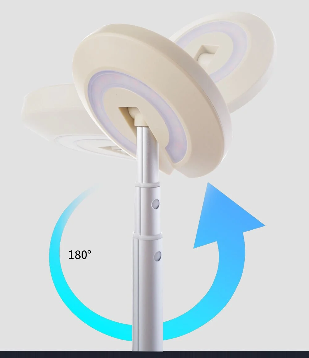 SHUFA GLAMPING Taşınabilir & Asılabilir Teleskopik LED Kamp Lambası — Atmosfer + Aydınlatma, Çok Fonksiyonlu (3500mA)