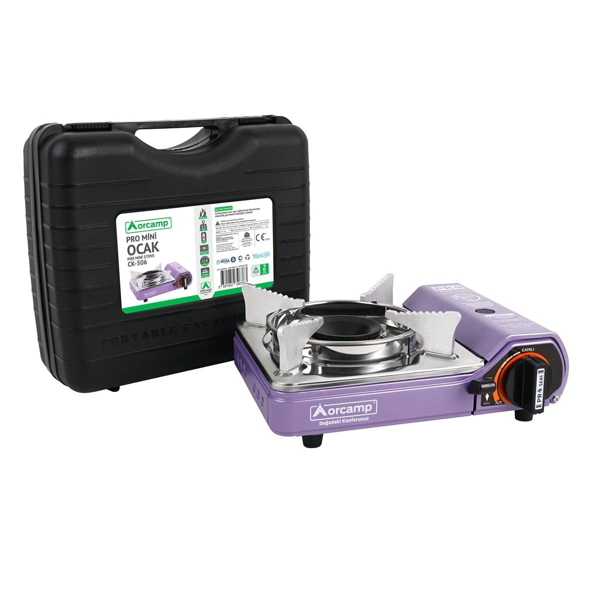 Orcamp Tekli Mini Portatif Ocak