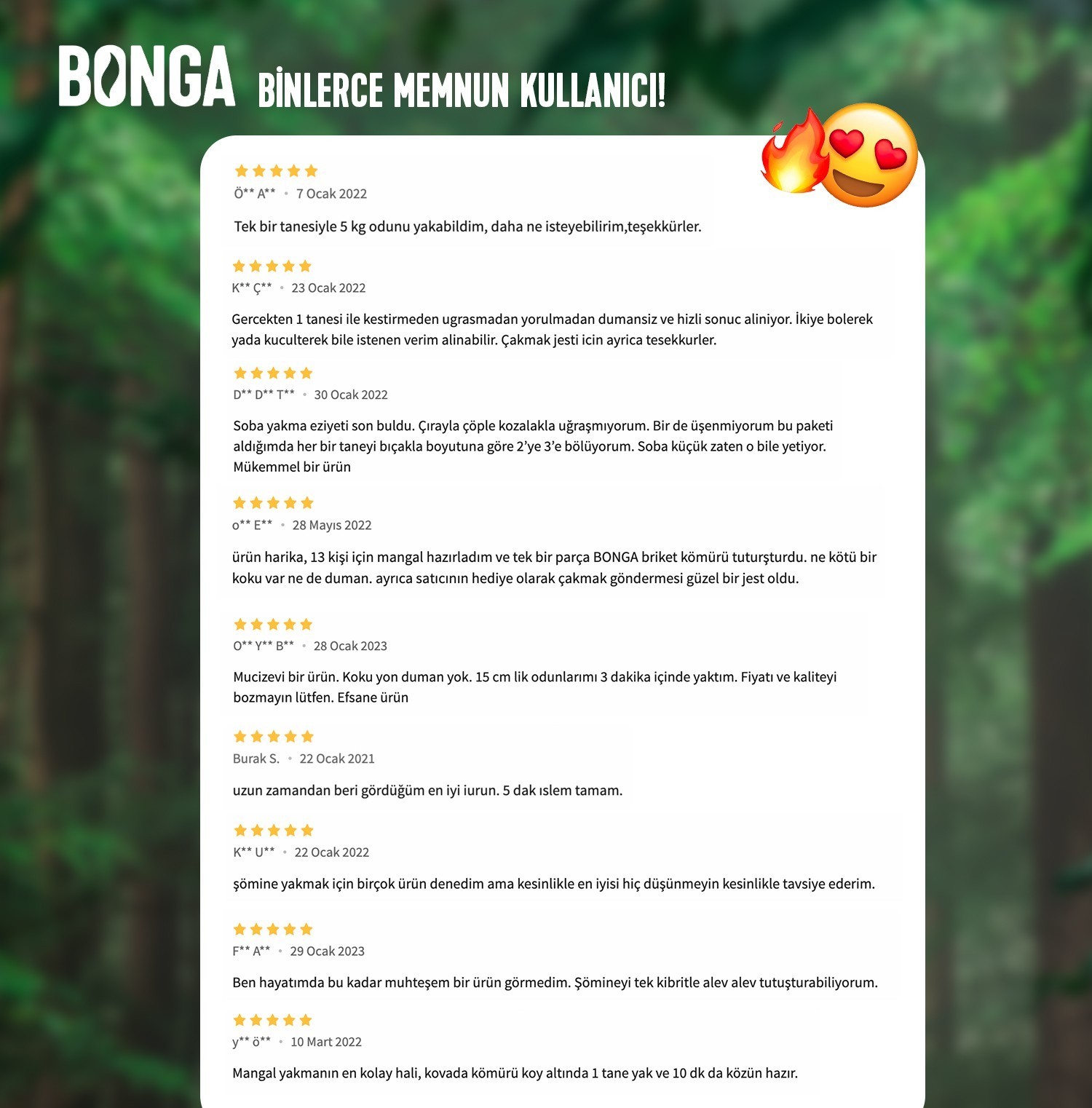 Bonga Odun Yünü Tutuşturucu – 10 Adet 140 Gr