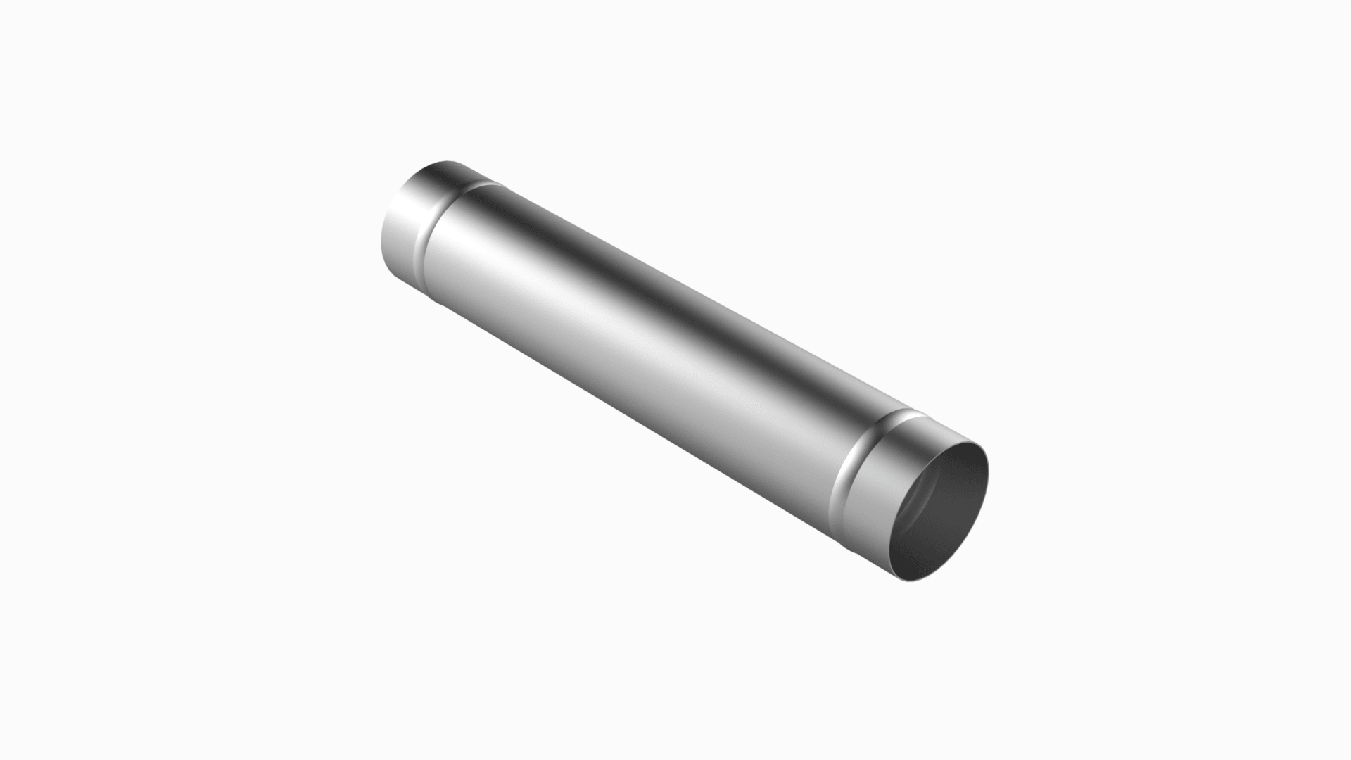 Hot Bbaq Çap 100 Galvaniz Düz Soba Borusu
