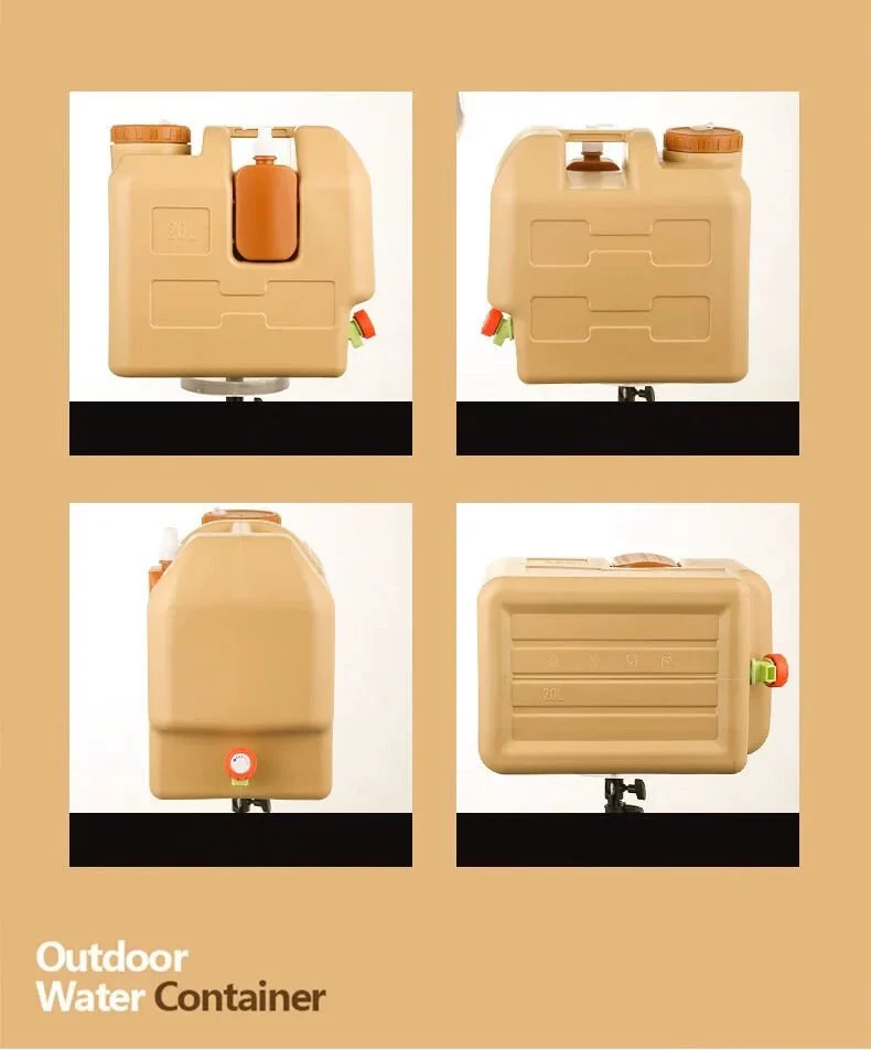 SHUFA Açık Su Konteyneri Piknik Kamp Içme Kova Depolama Taşıyıcı 20L