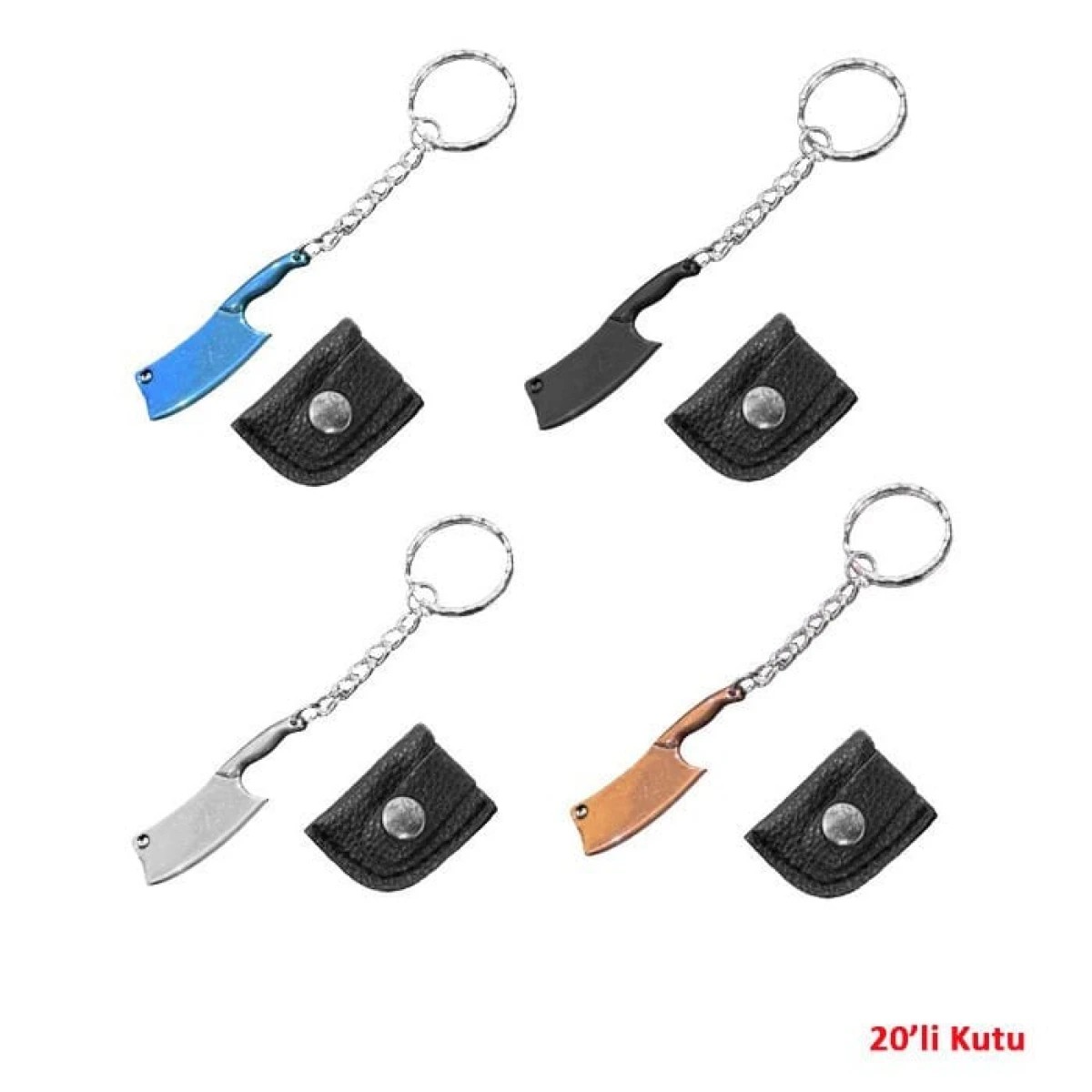 Sterling Mini Bıçak Anahtarlık 4 Renk - Siyah