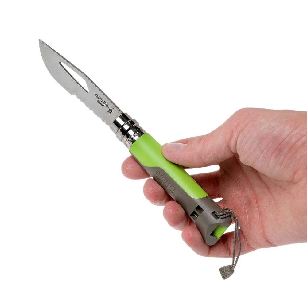Opinel N°08 Outdoor Yeşil
