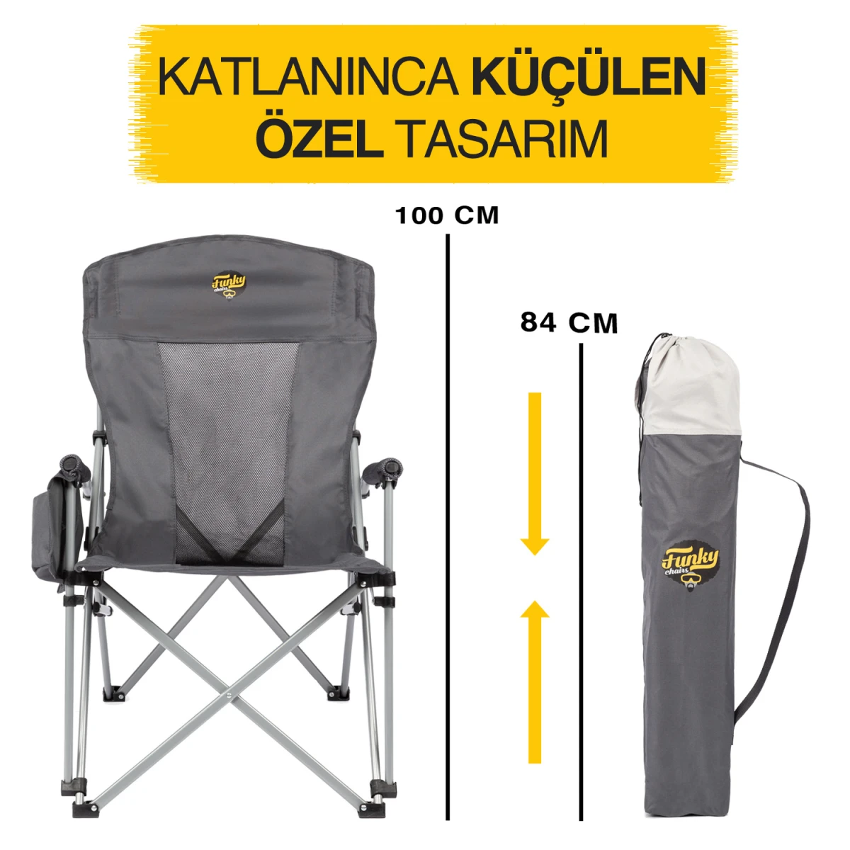 Funky Chairs Big Small Kamp Sandalyesi 