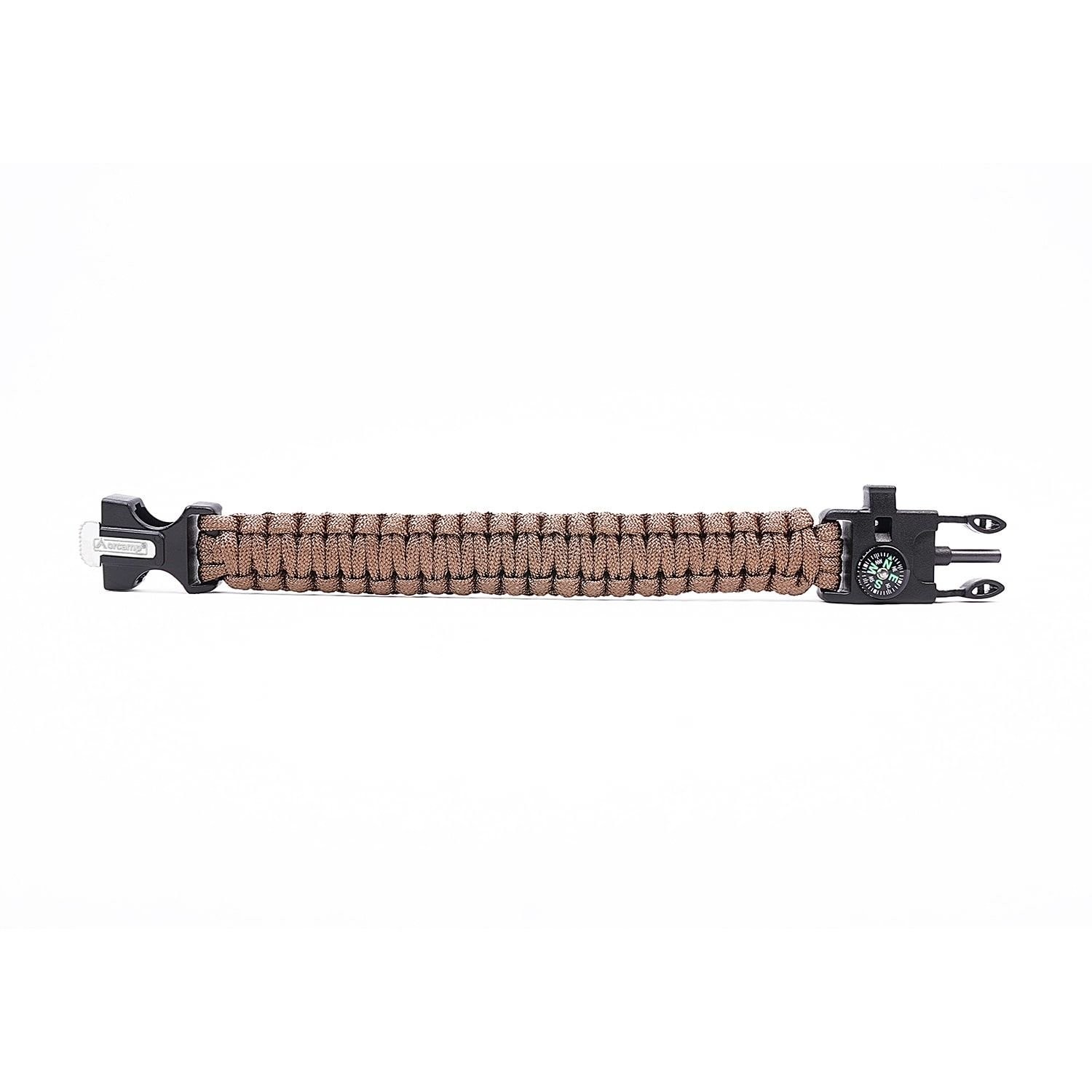 Orcamp Paracord Bileklik Kahverengi