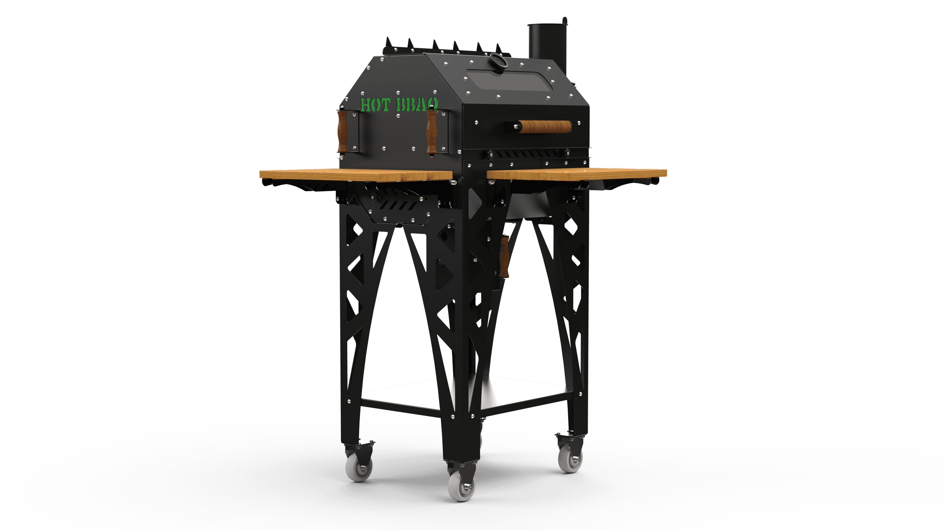 Hot Bbaq Hot Quartz Short Mangal Barbekü