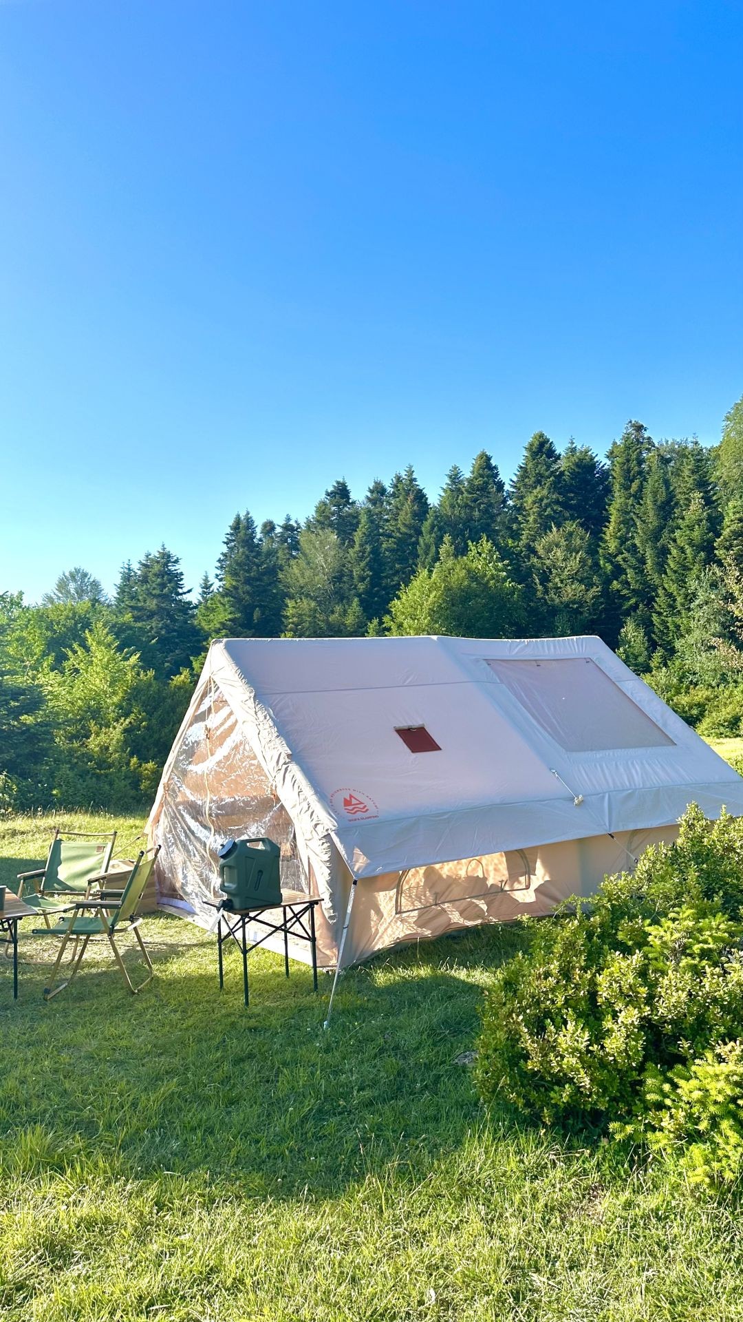 Shufa Galaksi Serisi 12 Metrekare Otomatik Şişme Çadır 400*300*210CM