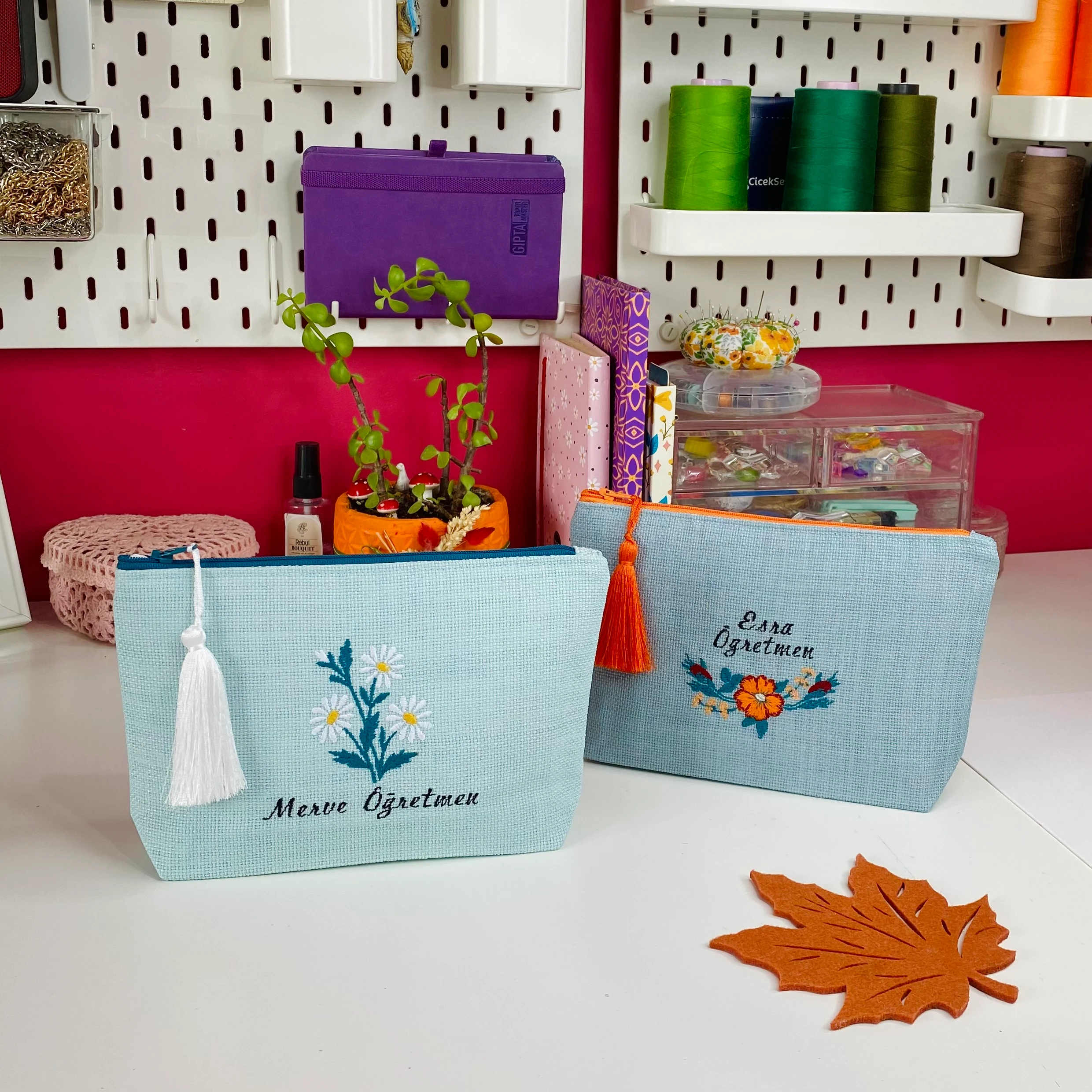 Nakışlı Çok Amaçlı Çanta