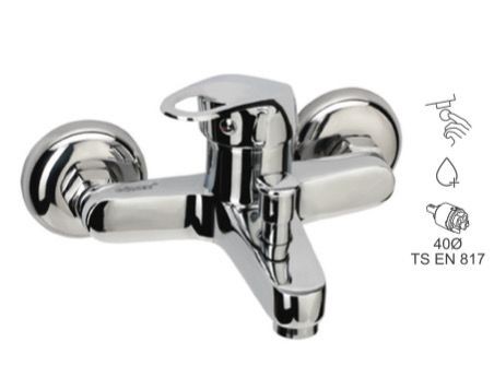 BAUWORLD vısta mix gümüş banyo bataryası 