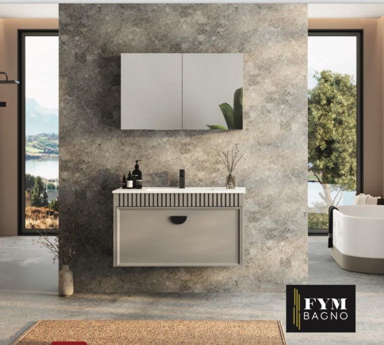 FYM stell 100 banyo dolabı