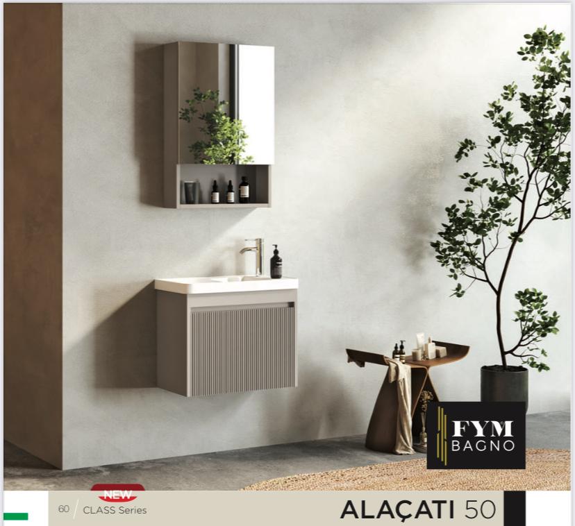 FYM ALAÇATI 50 cm BANYO DOLAPLARI