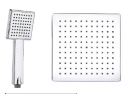 DUXXA Palace krom paslanmaz tepe duş başlık seti