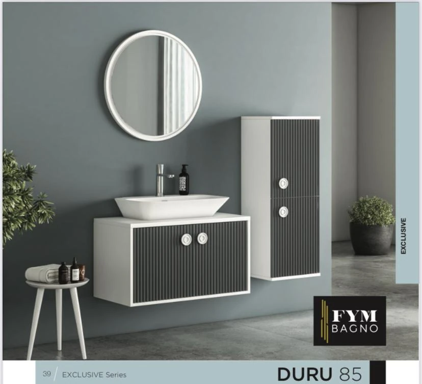 FYM DURU 85 cm BANYO DOLAPLARI