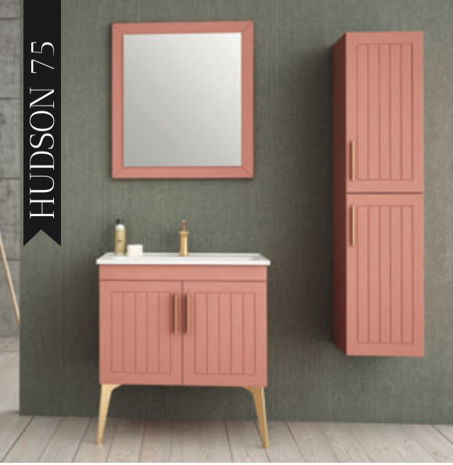 BAUWORLD hudson 75 cm banyo dolabı