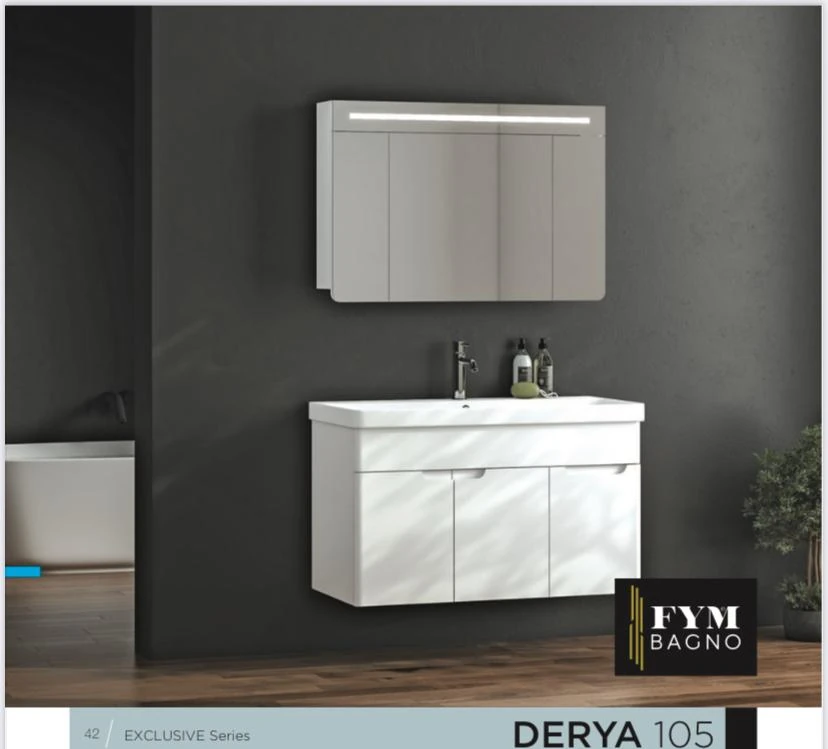 FYM DERYA 105 cm BANYO DOLAPLARI