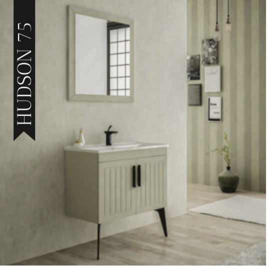 BAUWORLD hudson 75 cm banyo dolabı