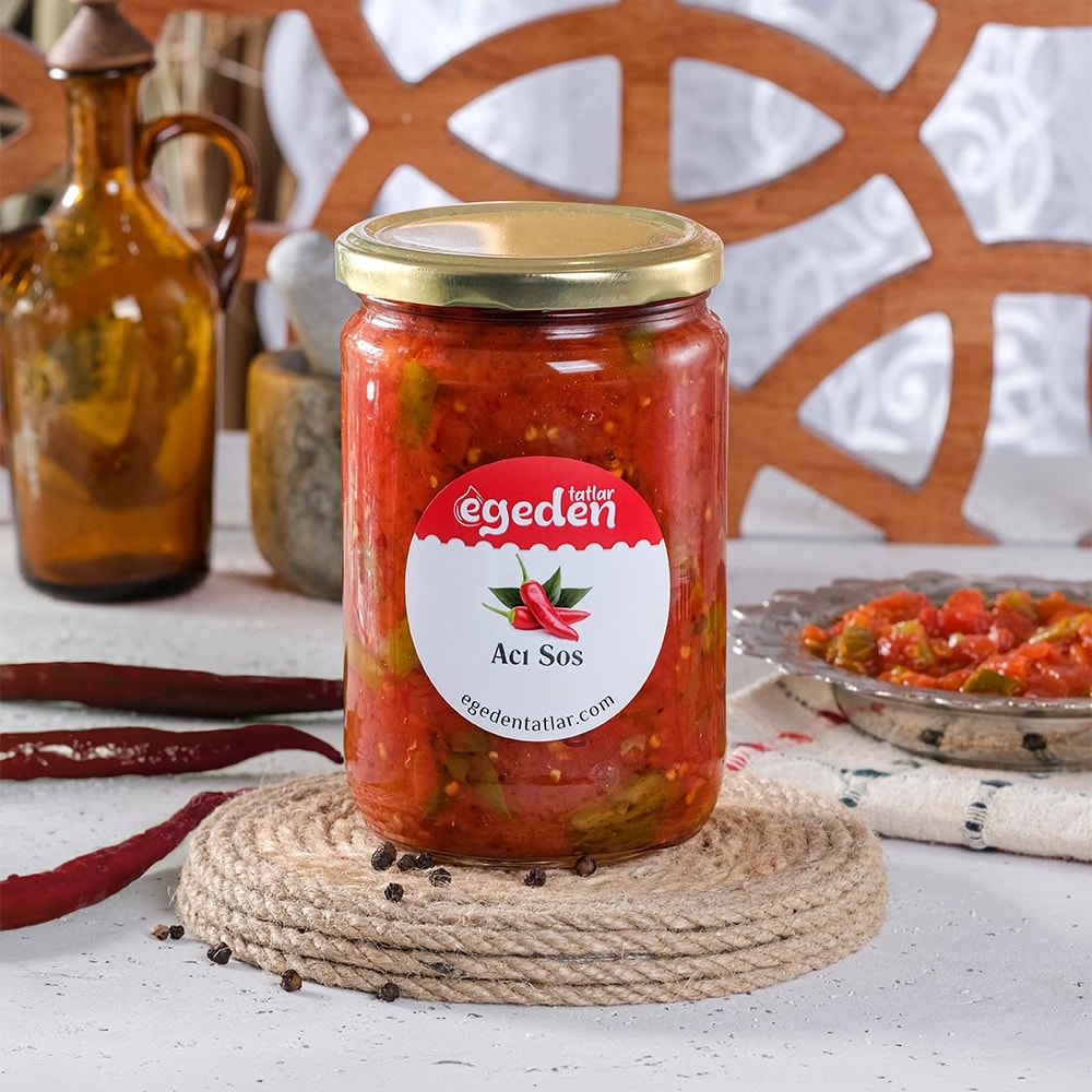 Acı Sos Konservesi 400 gr