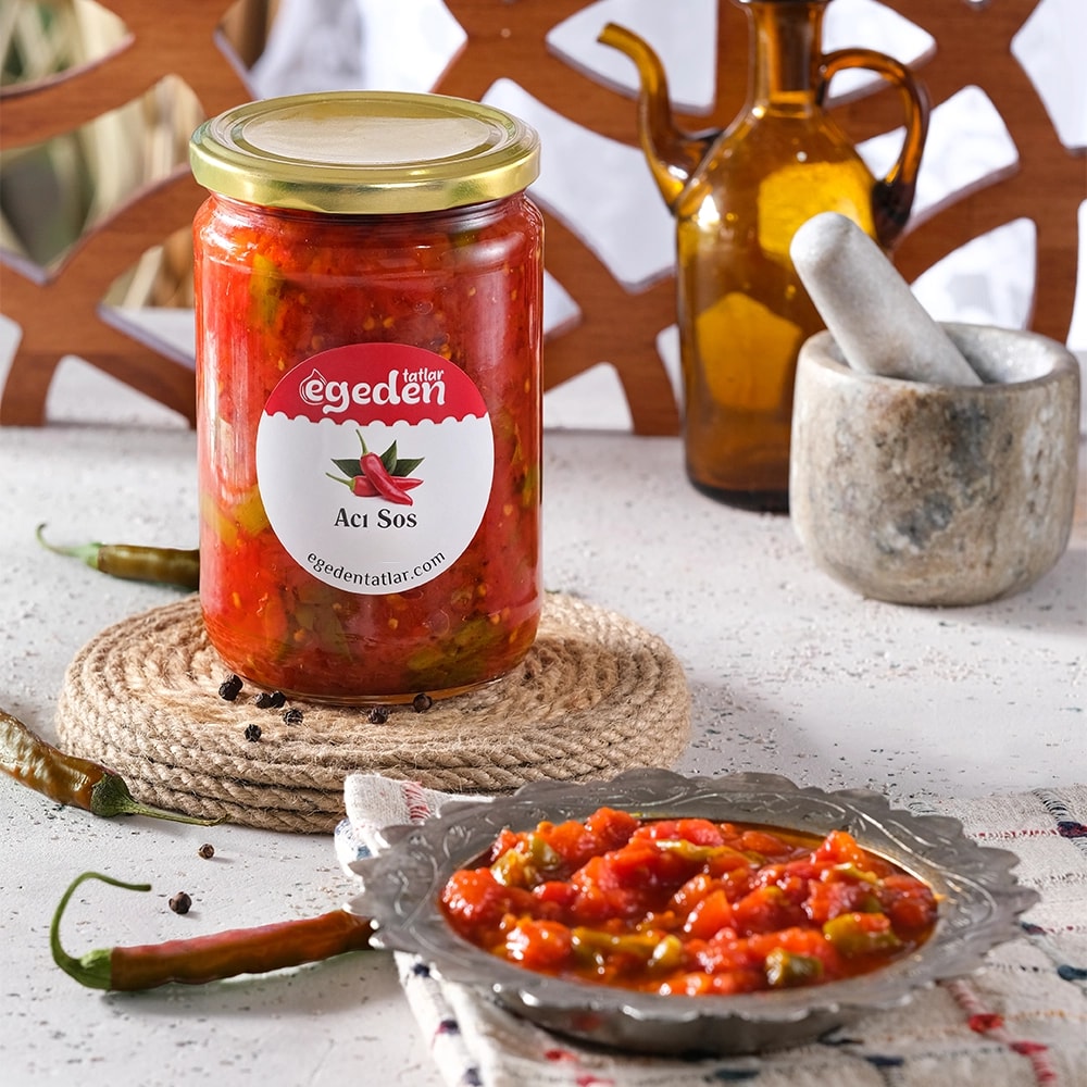 Acı Sos Konservesi 400 gr